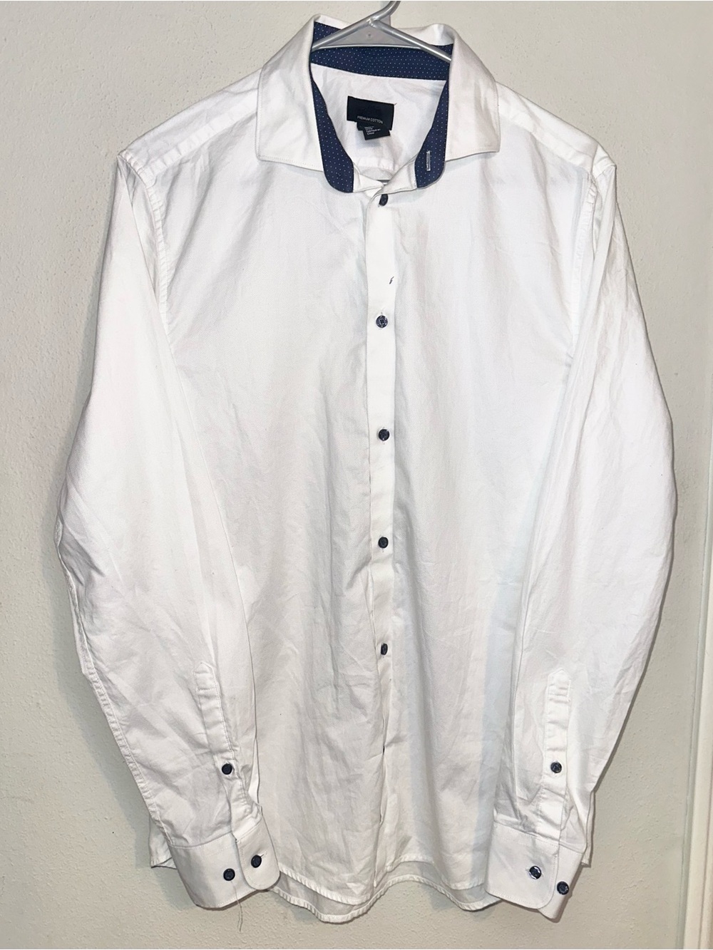 H&M White Button Down Shirt